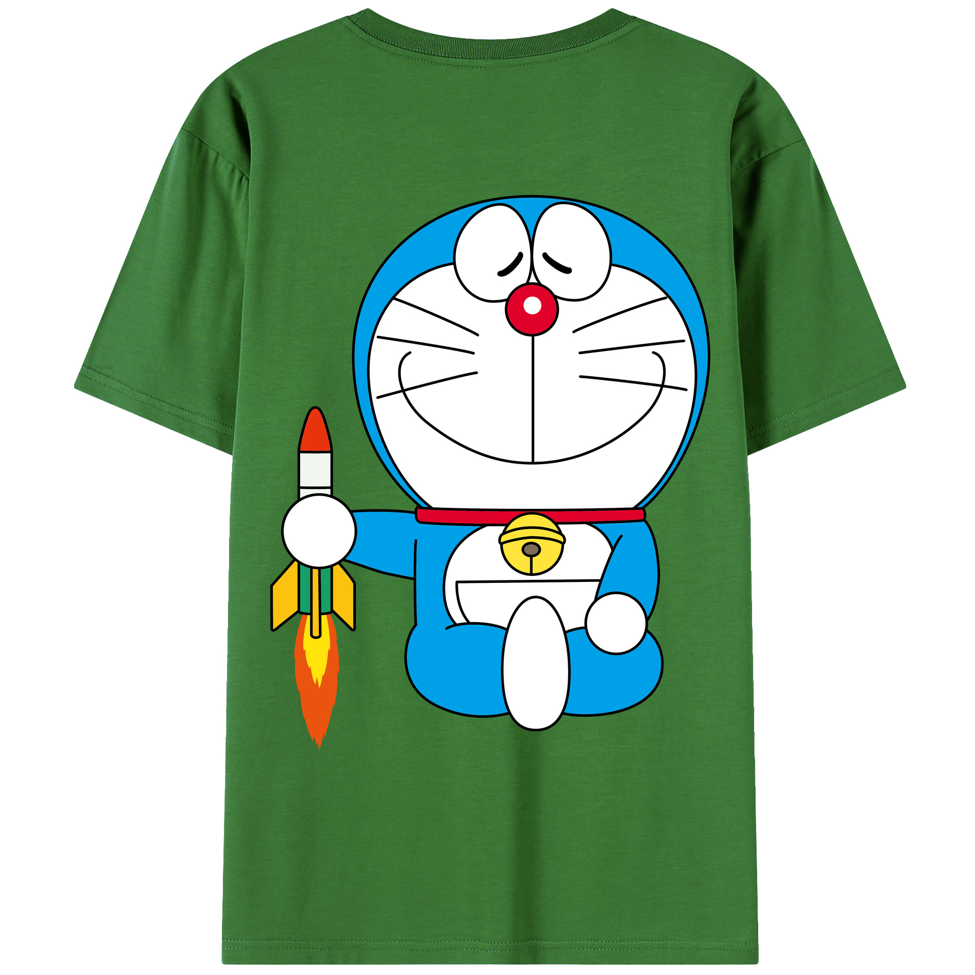 （画像用） ドラえもん Doraemon レディース半袖Tシャツ(バックプリント)